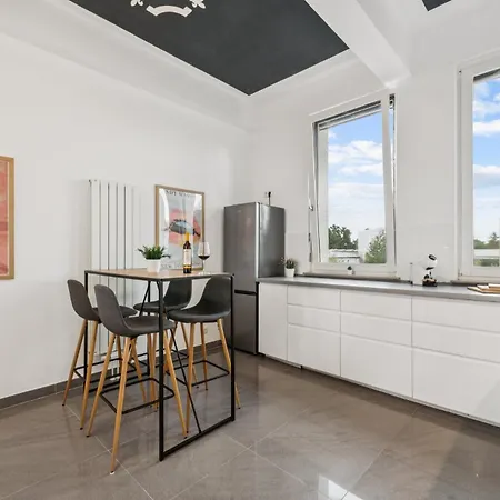 Lejlighed Yello Homes - Lazy Loft - Airport & Messe - 8 Betten - 3 Schlafzimmer *